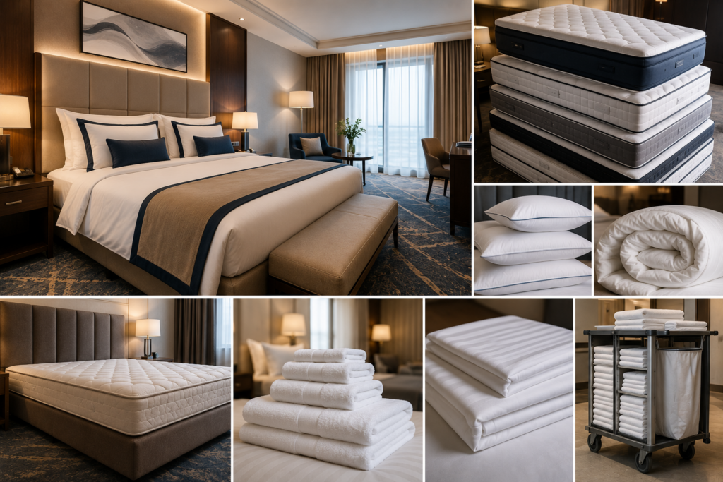 Complete Hotel Bedding Solutions for Hospitality Projects